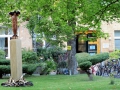 Skulpturengarten im Innenhof (Markus Petersen)