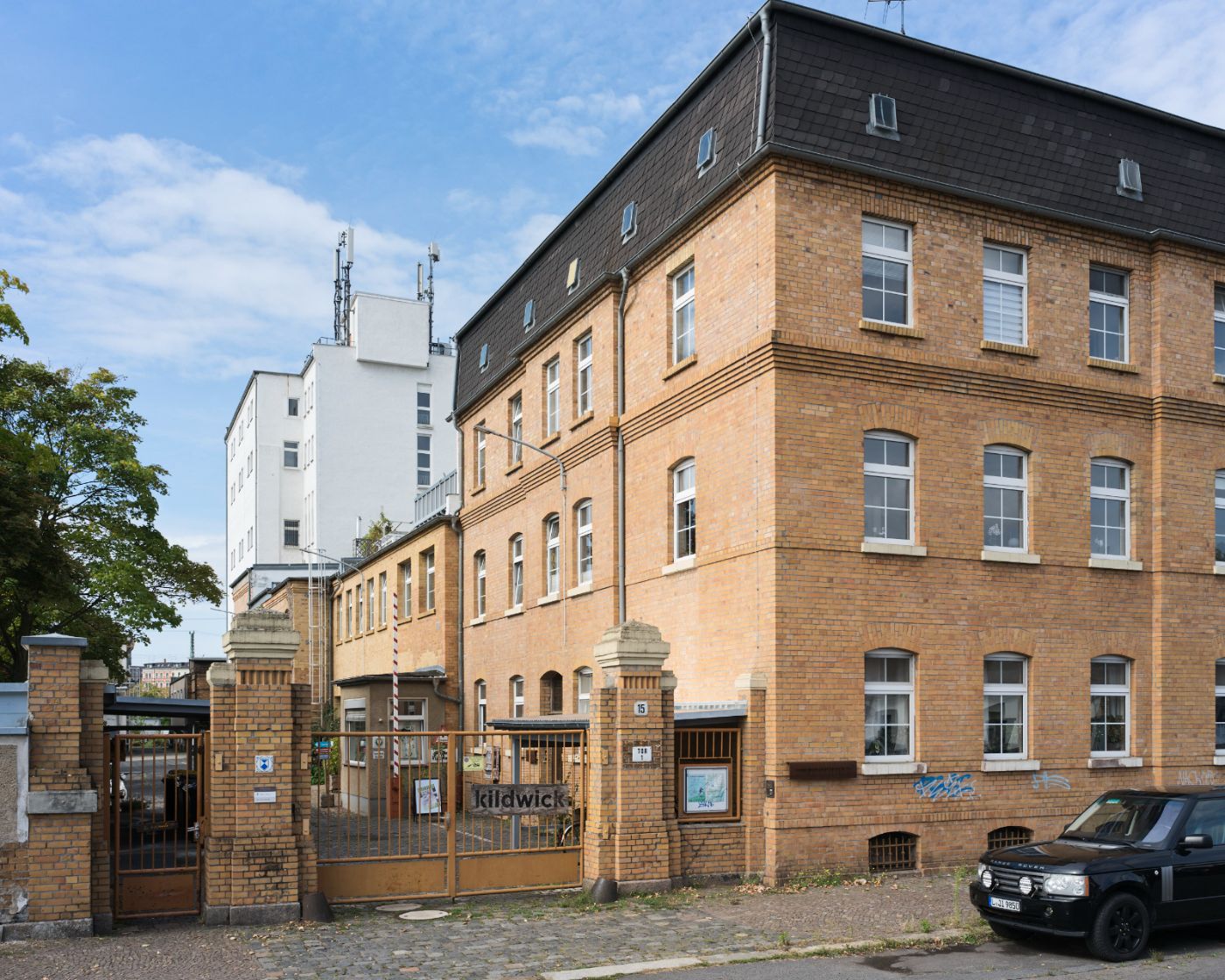 Klinkerfassade Haus 1 und Tor 1, Haferkornstraße 15